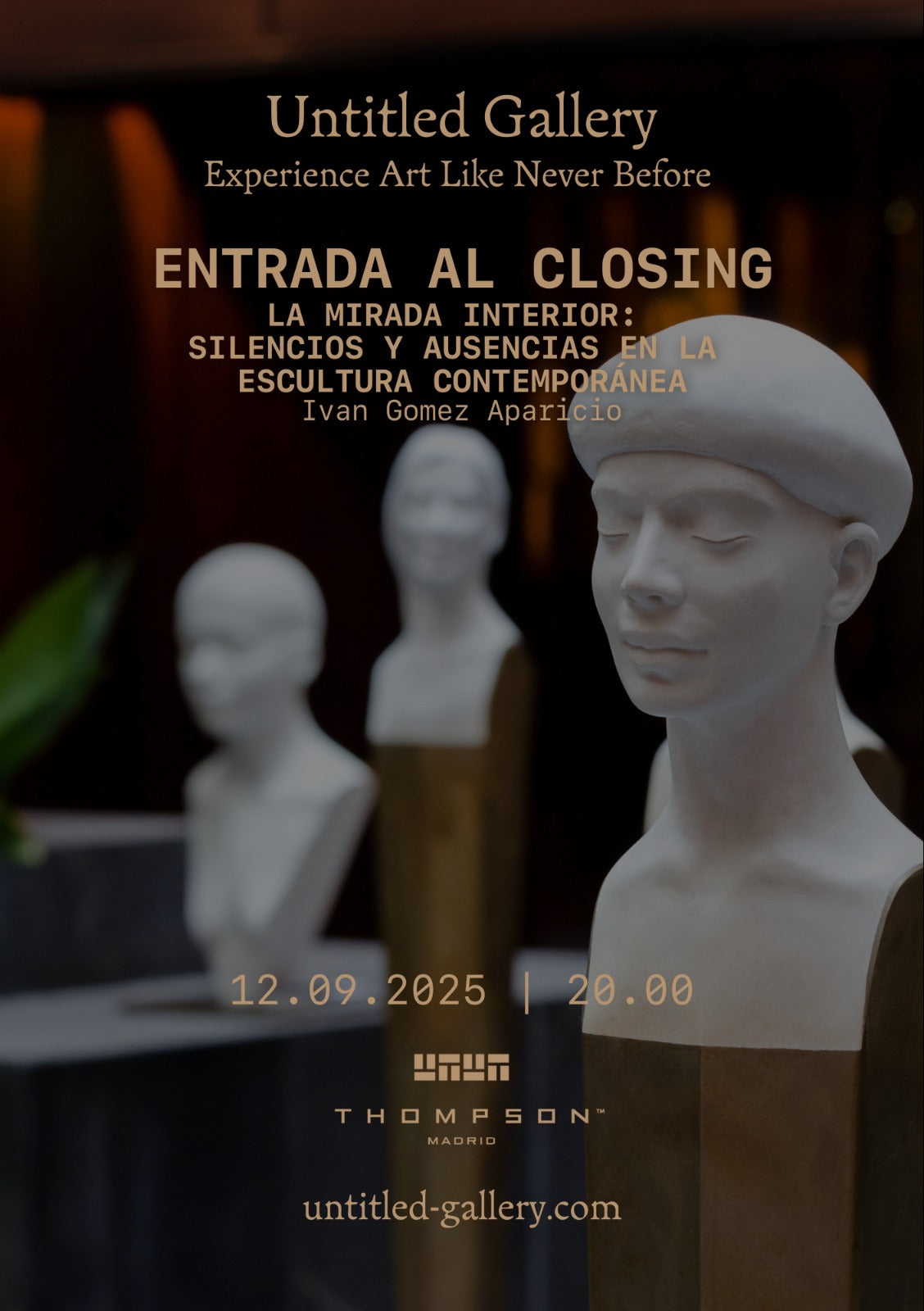TICKETS FINISSAGE Ivan Gómez Aparicio
