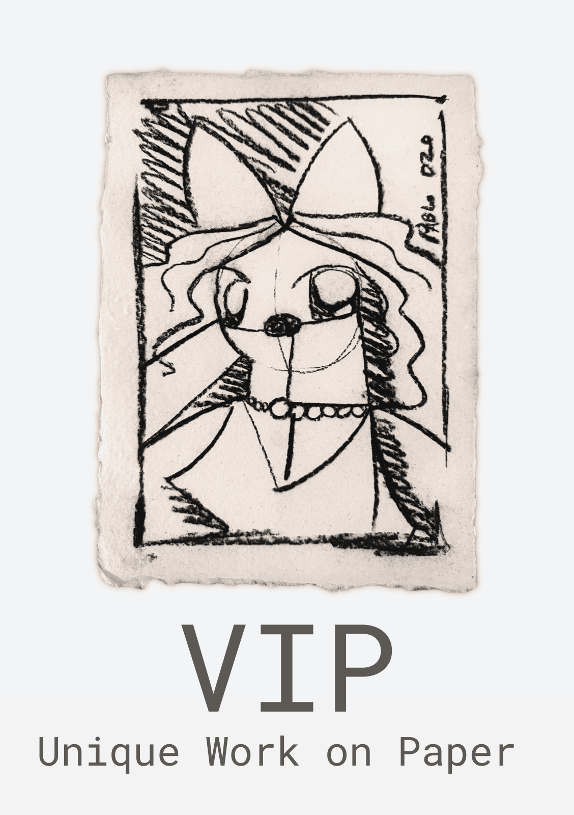 VIP + 1 of 1 Work on Paper
