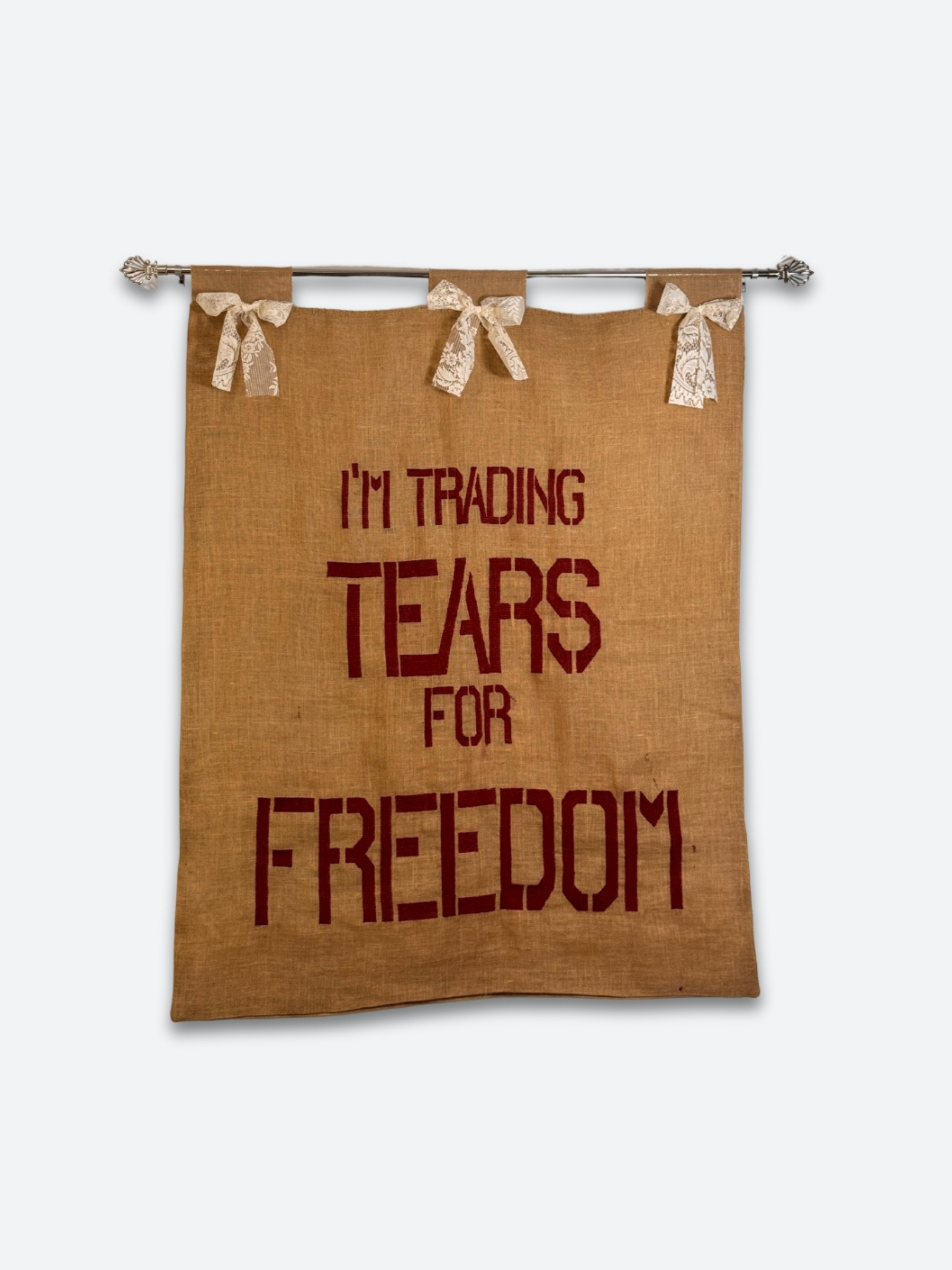 I'M TRADING TEARS FOR FREEDOM