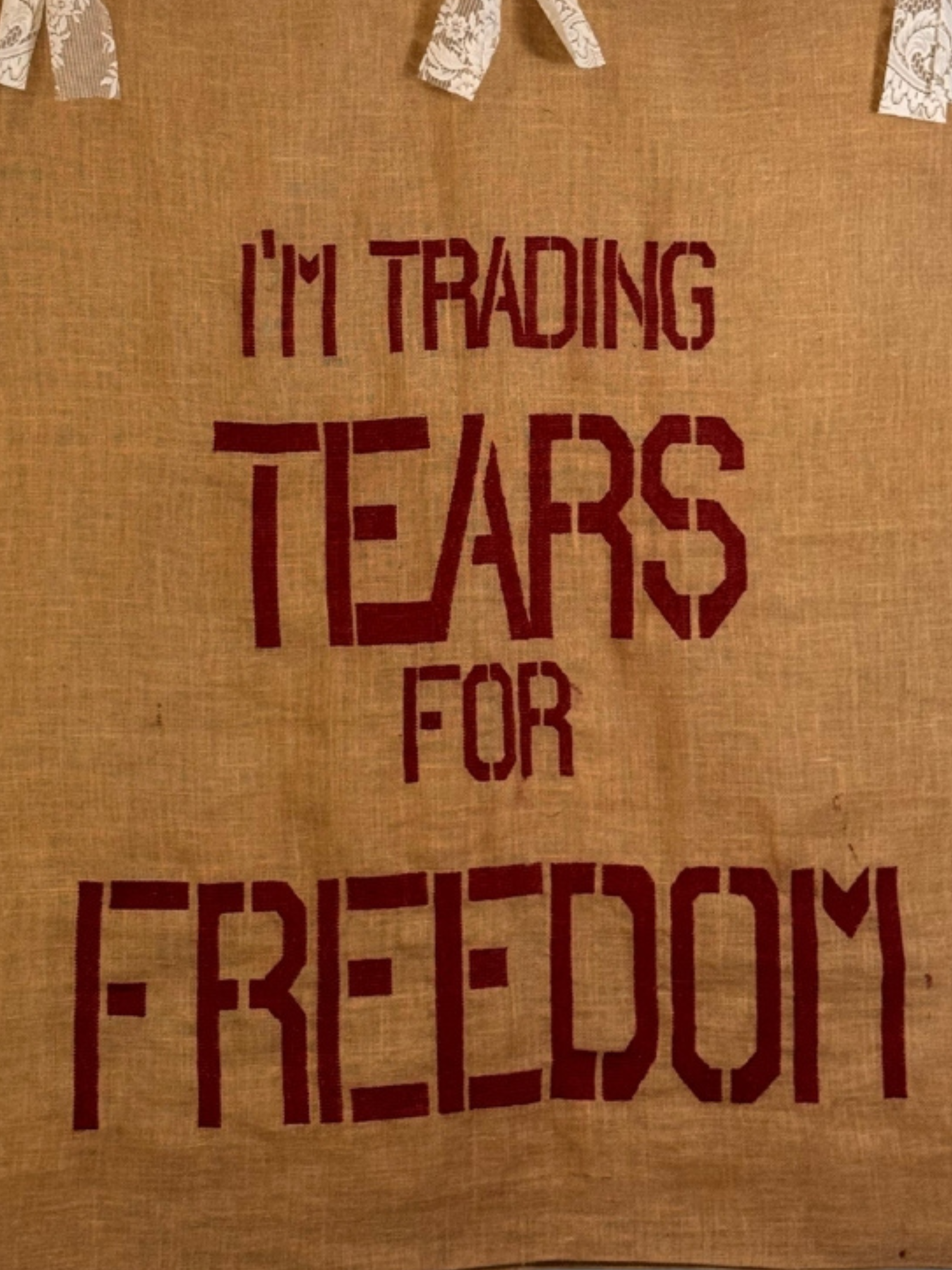 I'M TRADING TEARS FOR FREEDOM